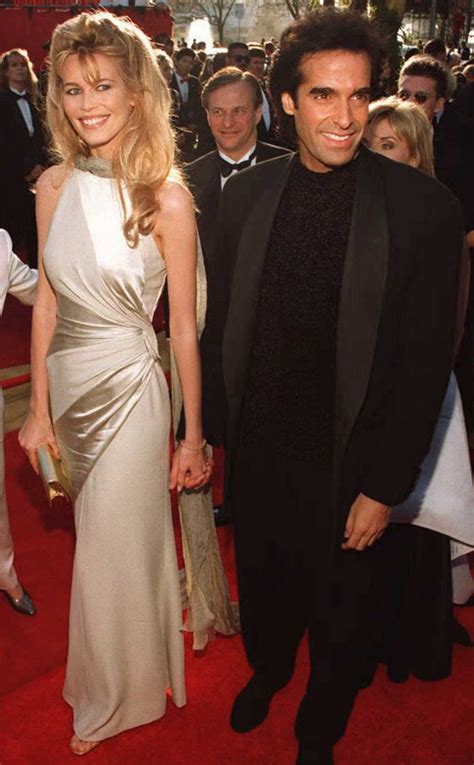 david copperfield and claudia schiffer.